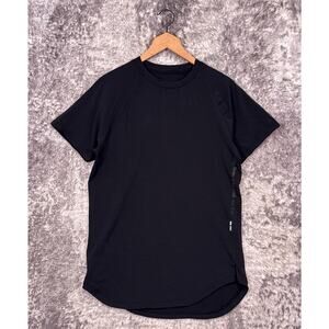 ASRV Supima Established Tee Shirt Medium Mens Black